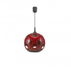 Licht-Erlebnisse Pendelleuchte In Rot Schwarz