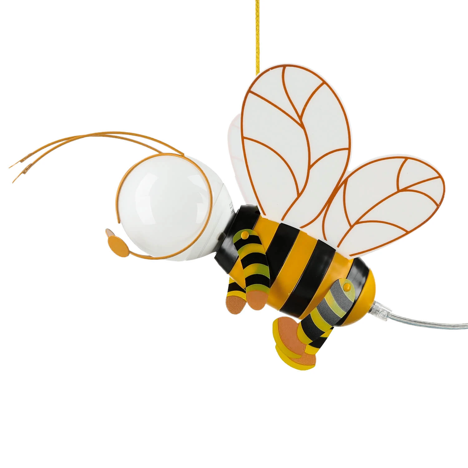 Licht-Erlebnisse Pendelleuchte In Schwarz Gelb - Image 3