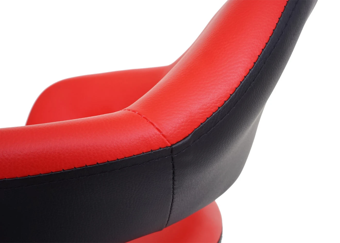 MCW 2er-Set Barhocker F16 Mit Lehne, Rot-schwarz 7 MCW 2er-Set Barhocker F16 Mit Lehne, Rot-schwarz – Bild 5