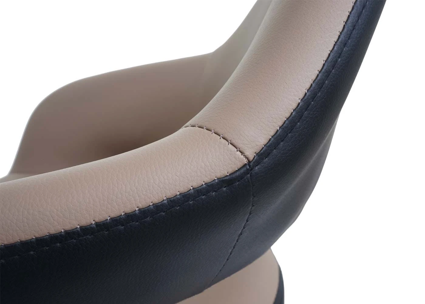 MCW 2er-Set Barhocker F16 Mit Lehne, Taupe-schwarz - Image 5