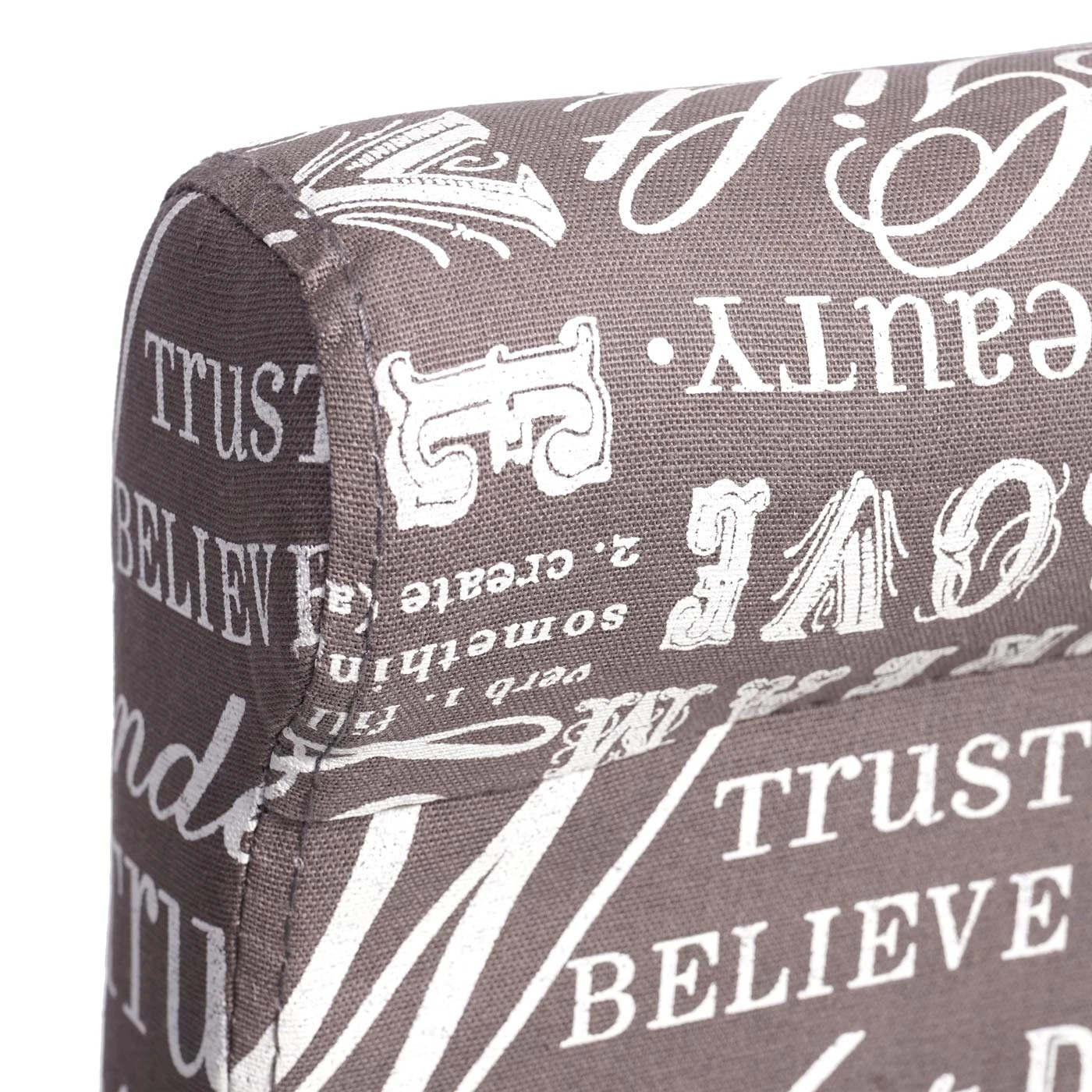 MCW Barhocker C33, Schriftzug, Grau, Helle Beine, Stoff/Textil - Image 6