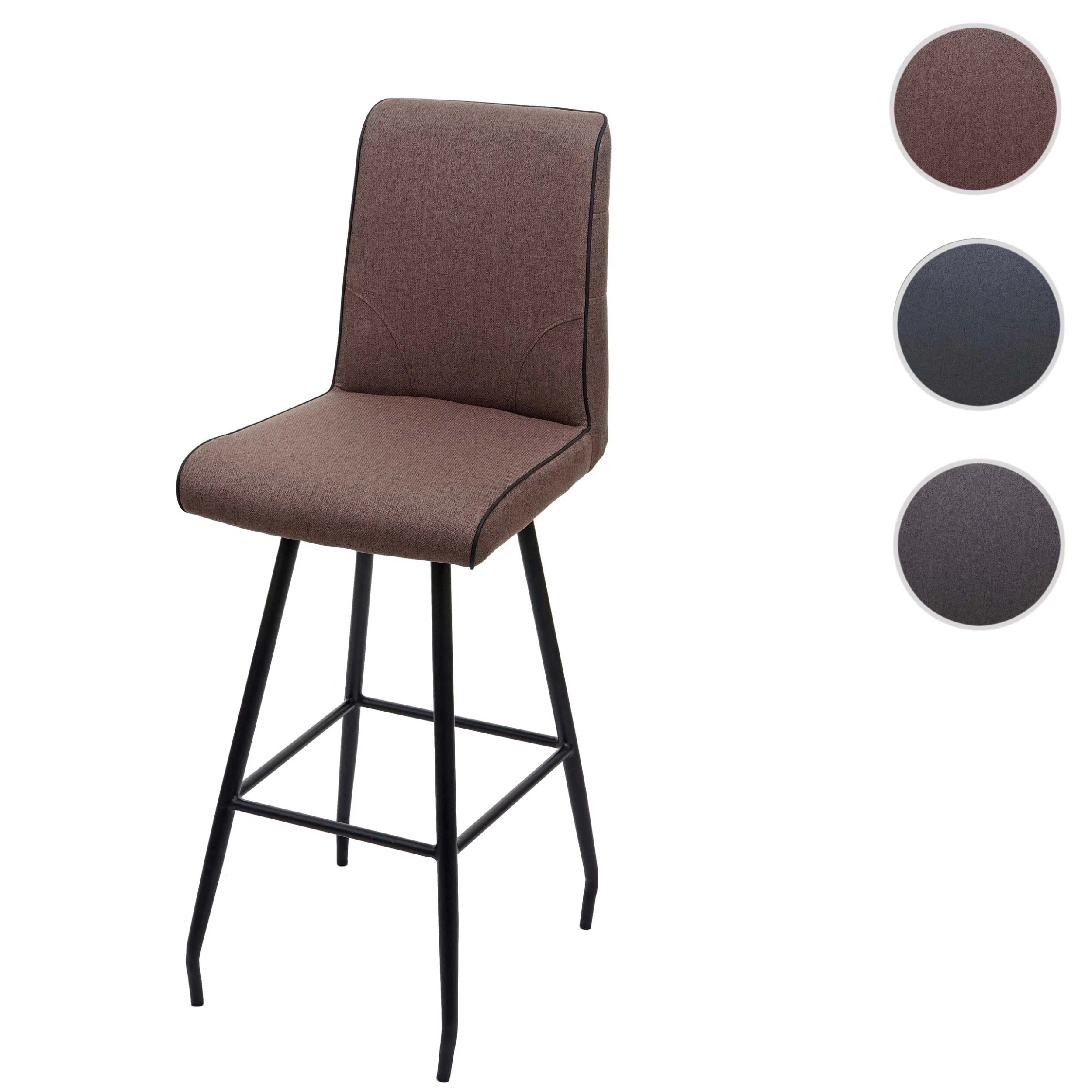 MCW Barhocker H72, Mit Fußablage, Braun - Image 7