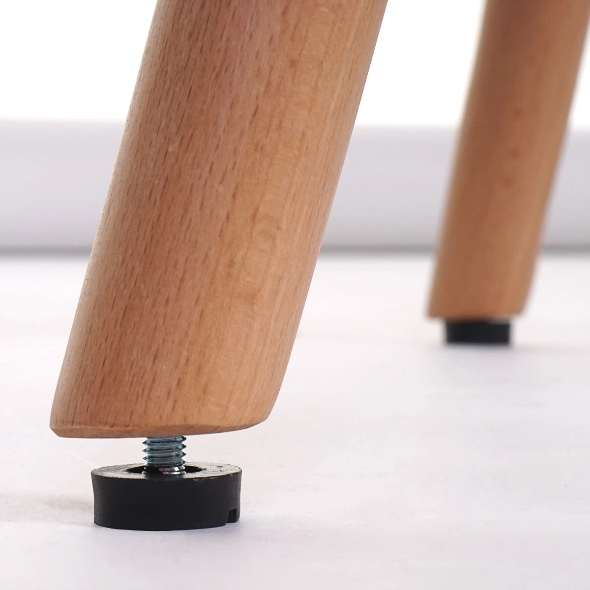 MCW Esszimmerstuhl A50, Textil, Creme/grau, Helle Beine - Image 6