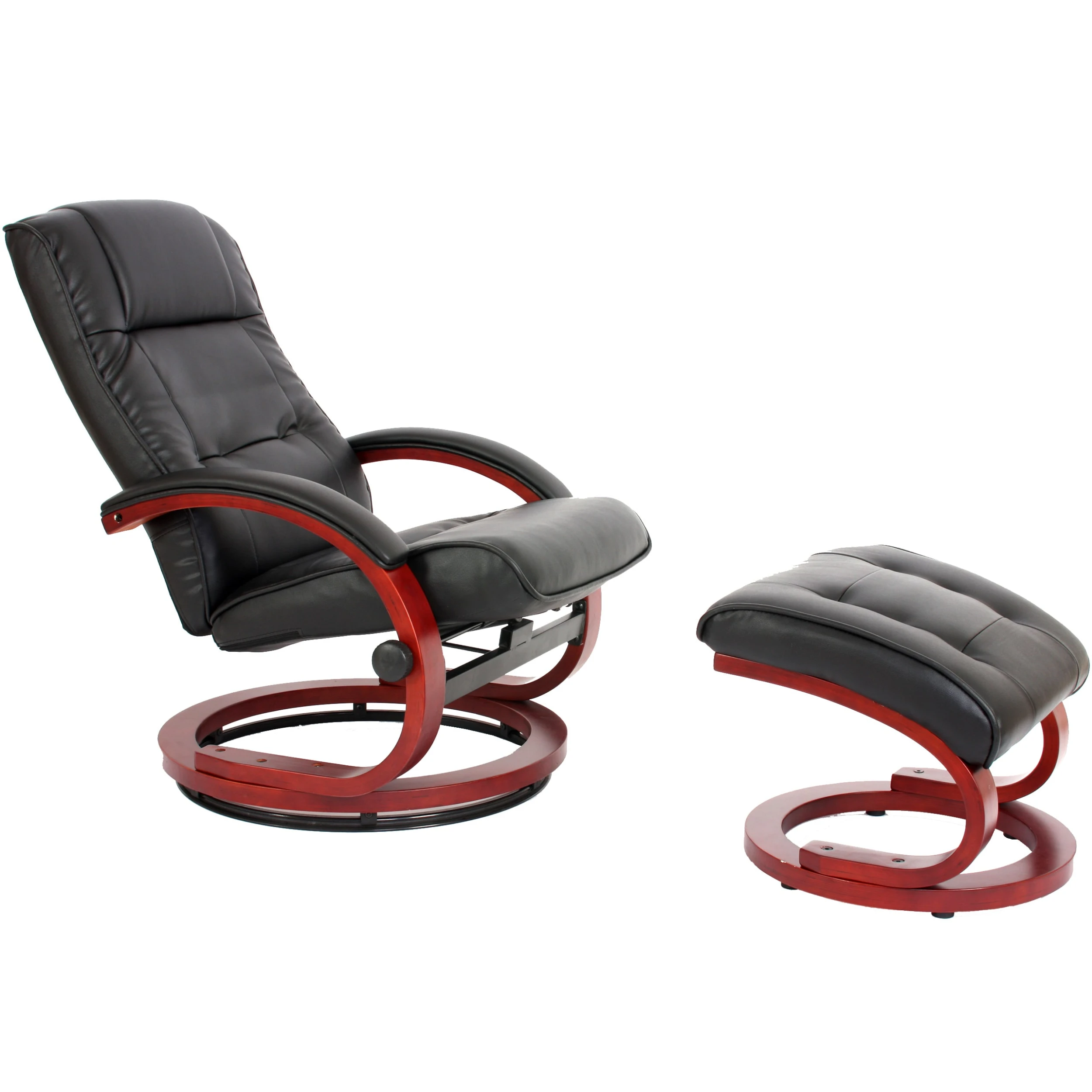 MCW Fernsehsessel Aprilia Mit Hocker, Schwarz - Image 5