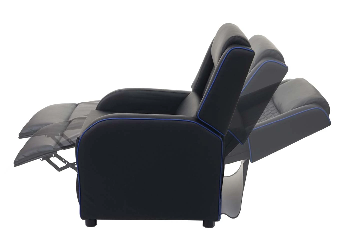 MCW Fernsehsessel J27, Schwarz-blau 4 MCW Fernsehsessel J27, Schwarz-blau – Bild 2