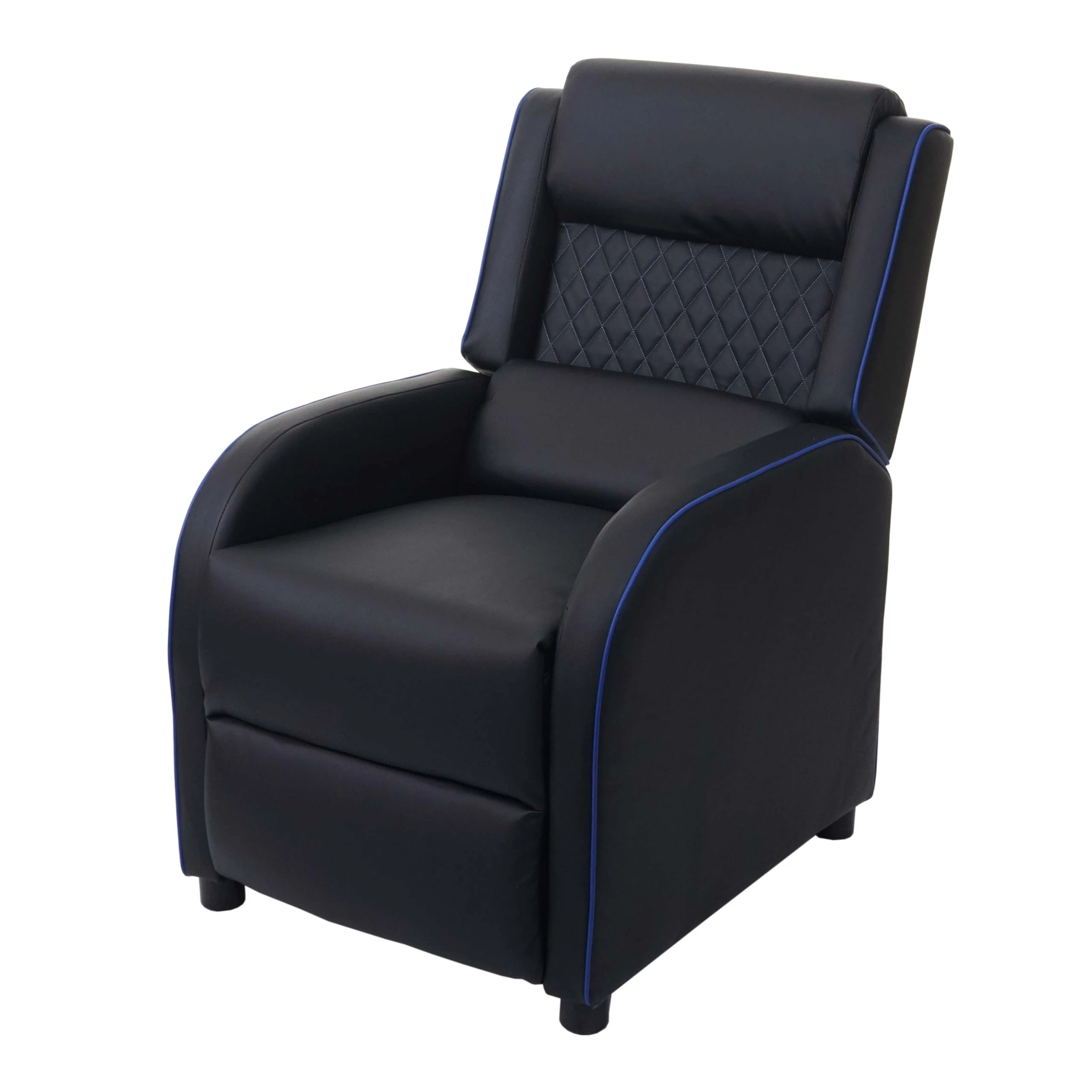 MCW Fernsehsessel J27, Schwarz-blau 3 MCW Fernsehsessel J27, Schwarz-blau