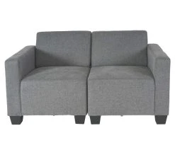 MCW Modular 2-Sitzer Sofa Moncalieri, Grau 11 MCW Modular 2-Sitzer Sofa Moncalieri, Grau -VCM-Shop mcw modular 2 sitzer sofa moncalieri grau 2