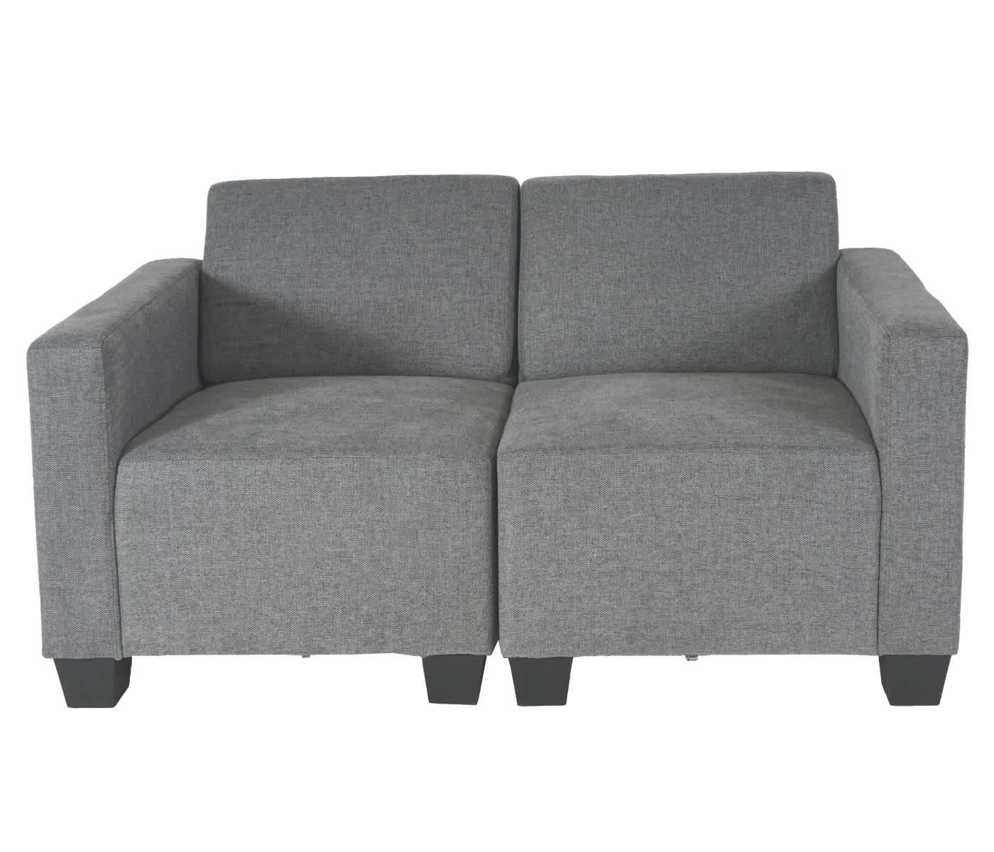 MCW Modular 2-Sitzer Sofa Moncalieri, Grau 5 MCW Modular 2-Sitzer Sofa Moncalieri, Grau – Bild 3