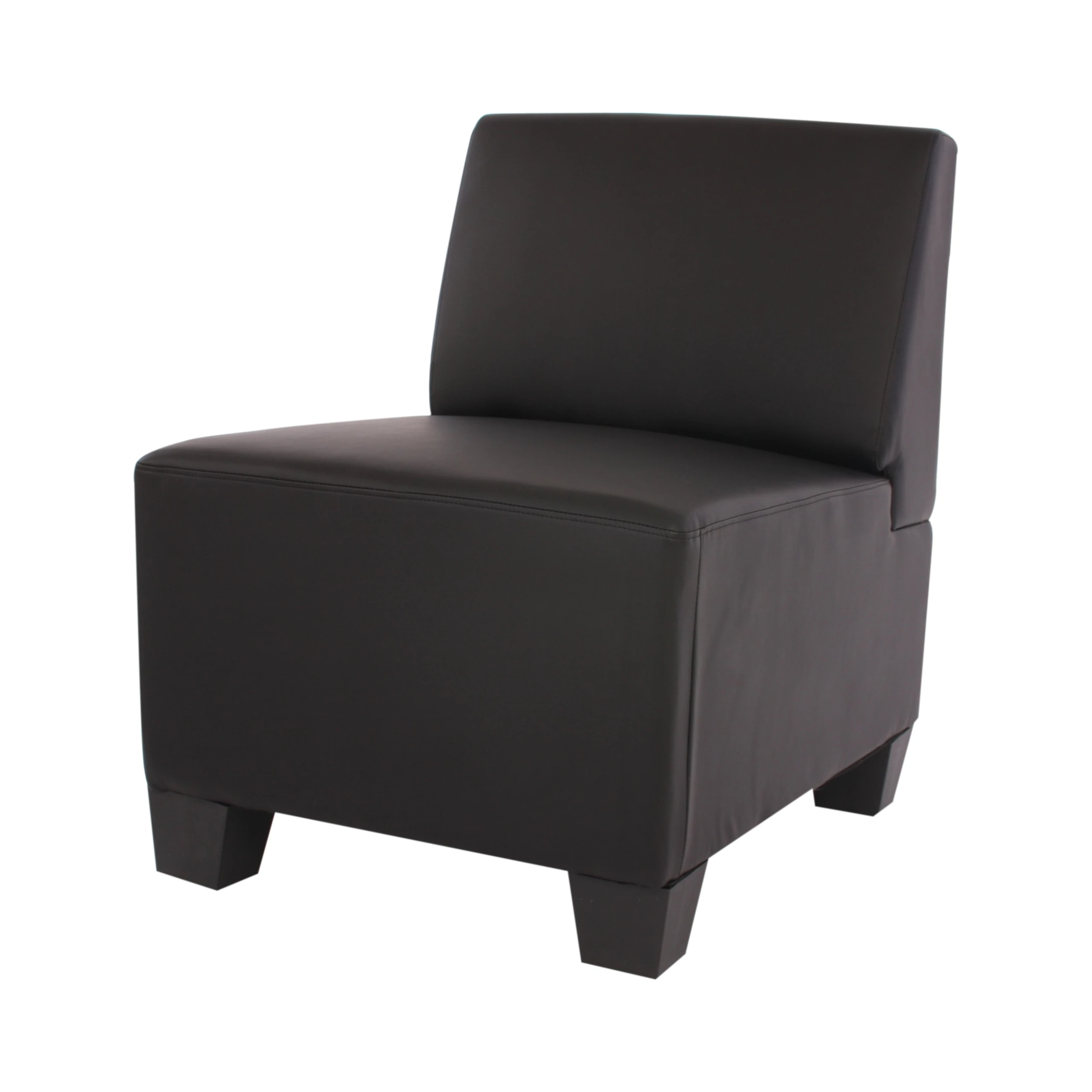 MCW Modular 4-Sitzer Sofa Moncalieri, Schwarz - Image 2