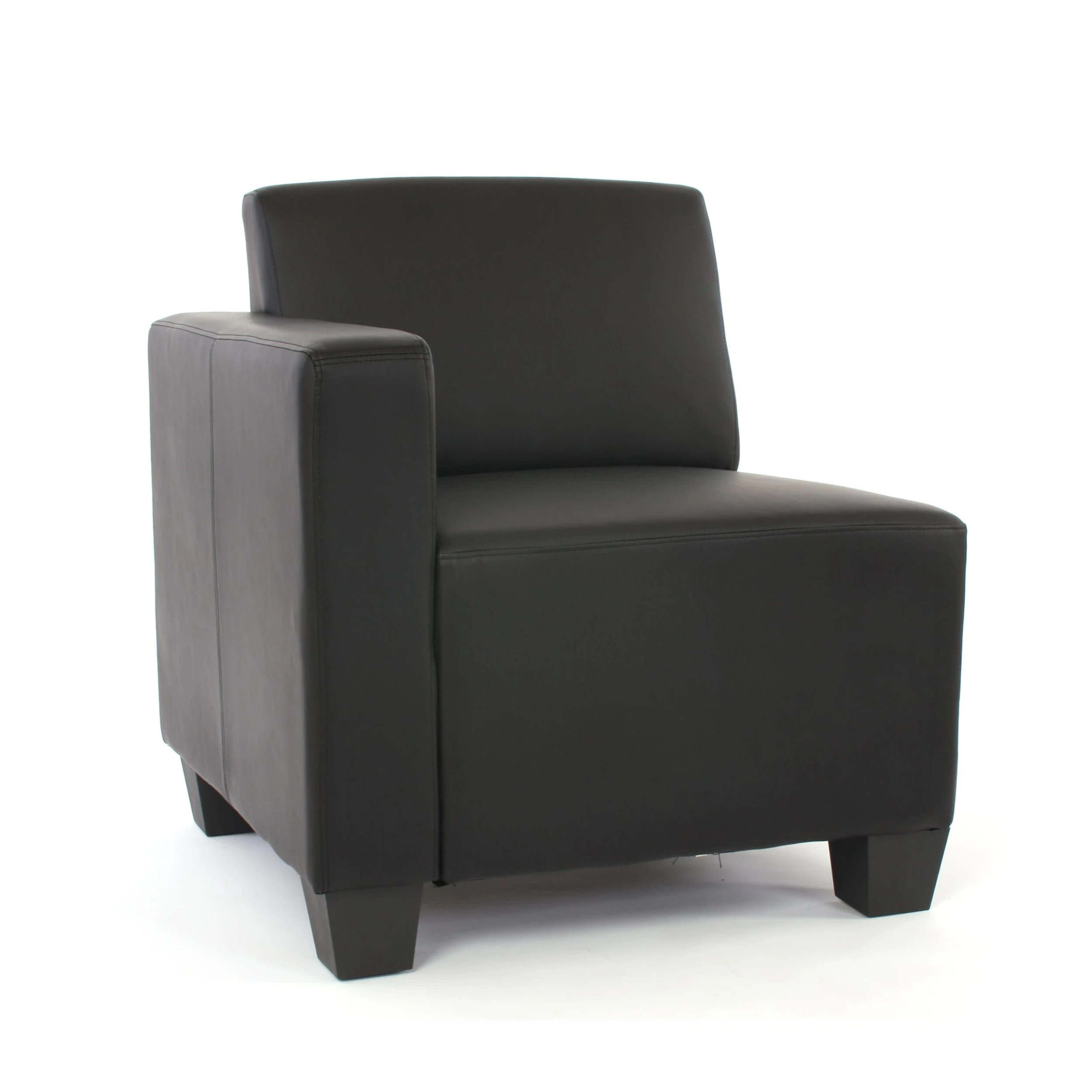 MCW Modular 4-Sitzer Sofa Moncalieri, Schwarz - Image 4