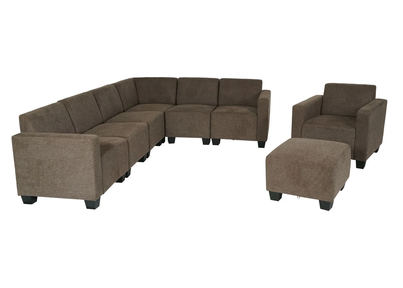 MCW Modular Sofa-System 6-2 Moncalieri, Braun - Image 2