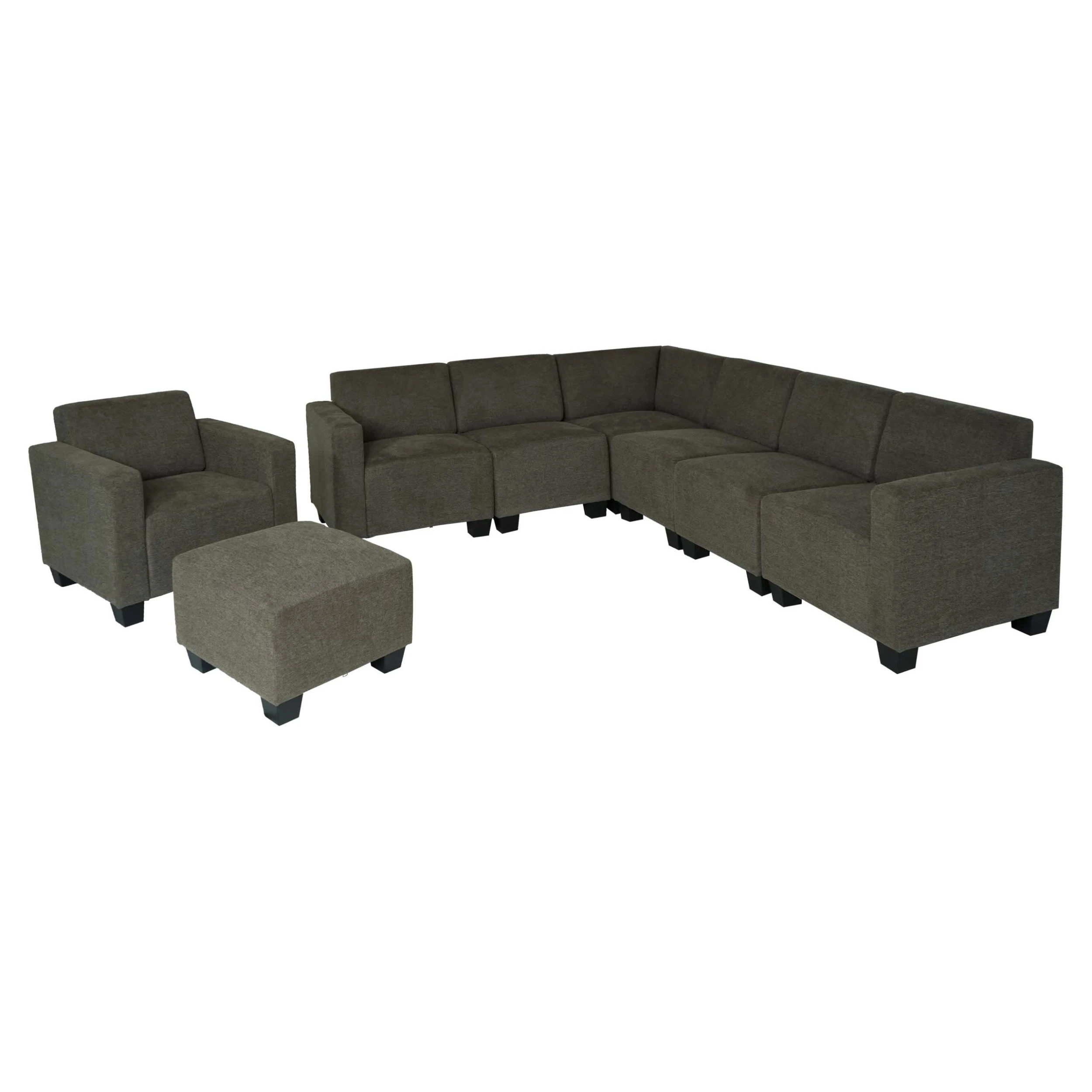 MCW Modular Sofa-System 6-2 Moncalieri, Braun
