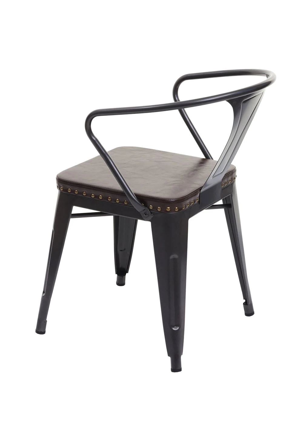 MCW Set Bistrotisch Und 2er Set Esszimmerstuhl H10d, Schwarz-braun, Tisch Hellbraun - Image 5