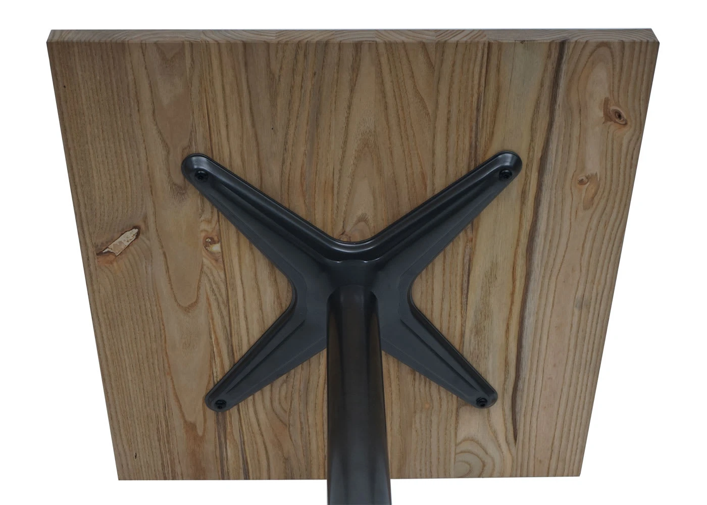 MCW Set Bistrotisch Und 2er Set Esszimmerstuhl H10d, Schwarz-braun, Tisch Hellbraun - Image 7