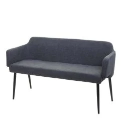 MCW Sitzbank J13 Mit Rückenlehne Und Armlehne, Anthrazit