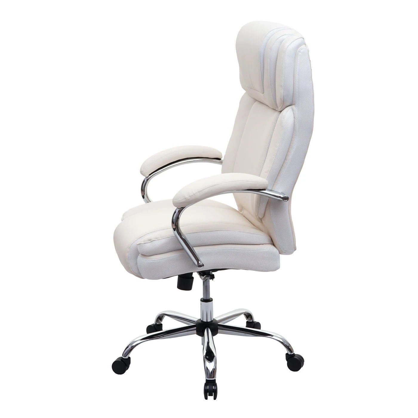 MCW XXL Bürostuhl H94, 220kg Belastbar, Creme-beige - Image 2