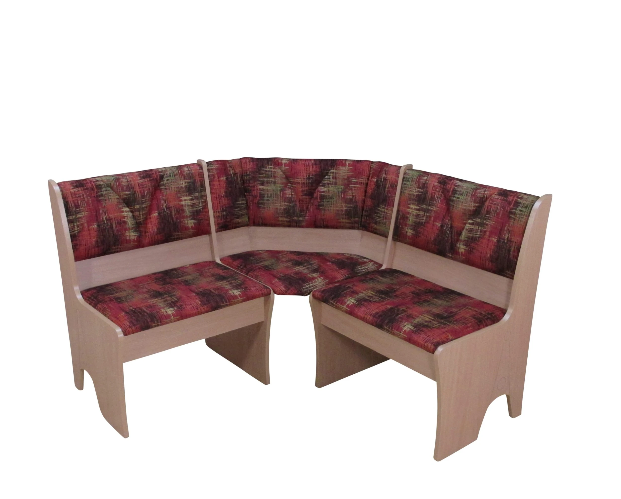 Möbel-direkt Eckbank 124x124 Cm Dunja In Natur, Nuss Dunkel