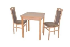 Möbel-direkt Essgruppe (3teilig) Leander III In Braun