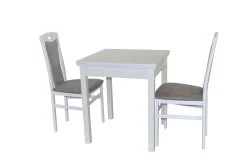 Möbel-direkt Essgruppe (3teilig) Leander III In Hellgrau