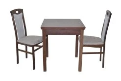 Möbel-direkt Essgruppe (3teilig) Leander III In Hellgrau