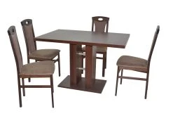Möbel-direkt Essgruppe (5teilig) Daniela In Braun
