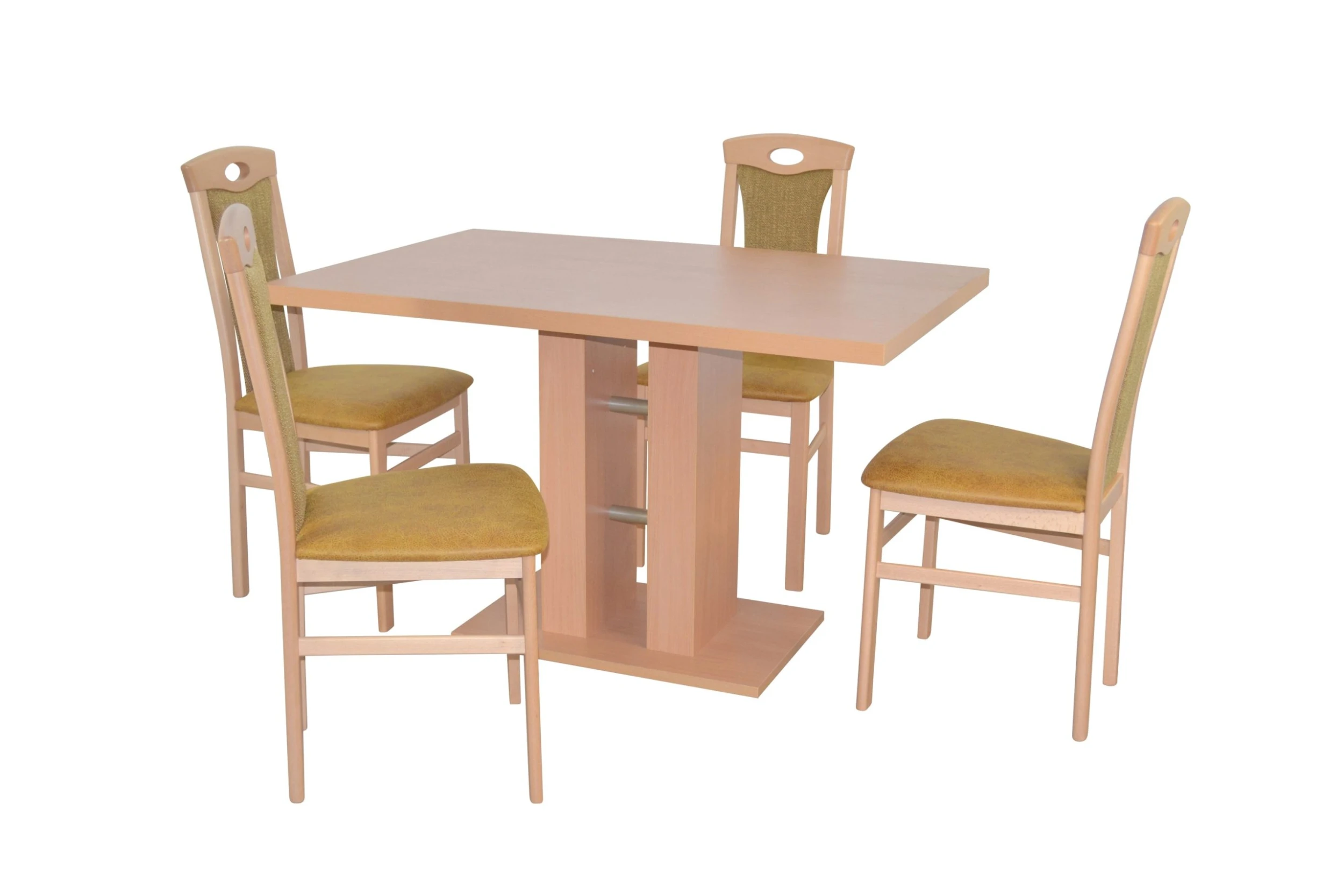 Möbel-direkt Essgruppe (5teilig) Daniela In Ocker