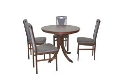 Möbel-direkt Essgruppe (5teilig) Emitasch In Anthrazit