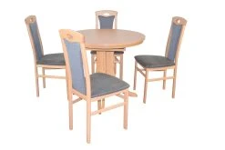 Möbel-direkt Essgruppe (5teilig) Emitasch In Anthrazit