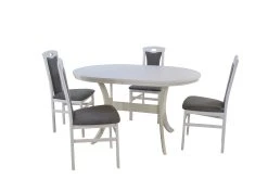 Möbel-direkt Essgruppe (5teilig) Erna In Anthrazit