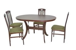 Möbel-direkt Essgruppe (5teilig) Erna In Grün