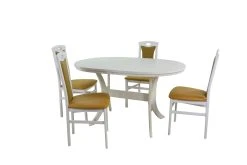 Möbel-direkt Essgruppe (5teilig) Erna In Ocker