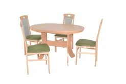 Möbel-direkt Essgruppe (5teilig) Hanna In Grün