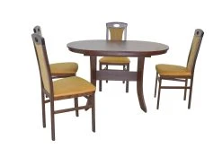 Möbel-direkt Essgruppe (5teilig) Hanna In Ocker