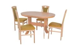 Möbel-direkt Essgruppe (5teilig) Hanna In Ocker