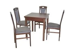 Möbel-direkt Essgruppe (5teilig) Leander I In Anthrazit