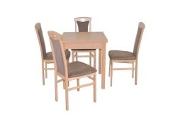 Möbel-direkt Essgruppe (5teilig) Leander II In Braun