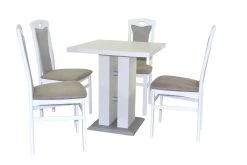 Möbel-direkt Essgruppe (5teilig) Marcella In Hellgrau