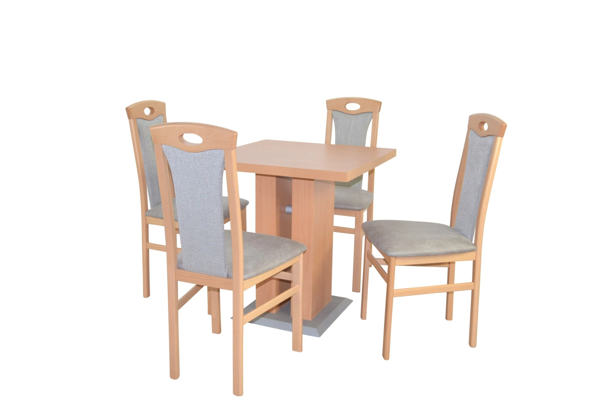 Möbel-direkt Essgruppe (5teilig) Marcella In Hellgrau