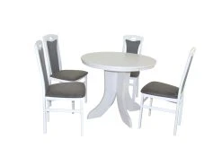 Möbel-direkt Essgruppe (5teilig) Paulina In Anthrazit