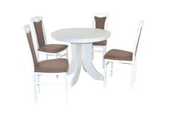 Möbel-direkt Essgruppe (5teilig) Paulina In Braun