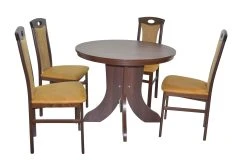 Möbel-direkt Essgruppe (5teilig) Paulina In Ocker