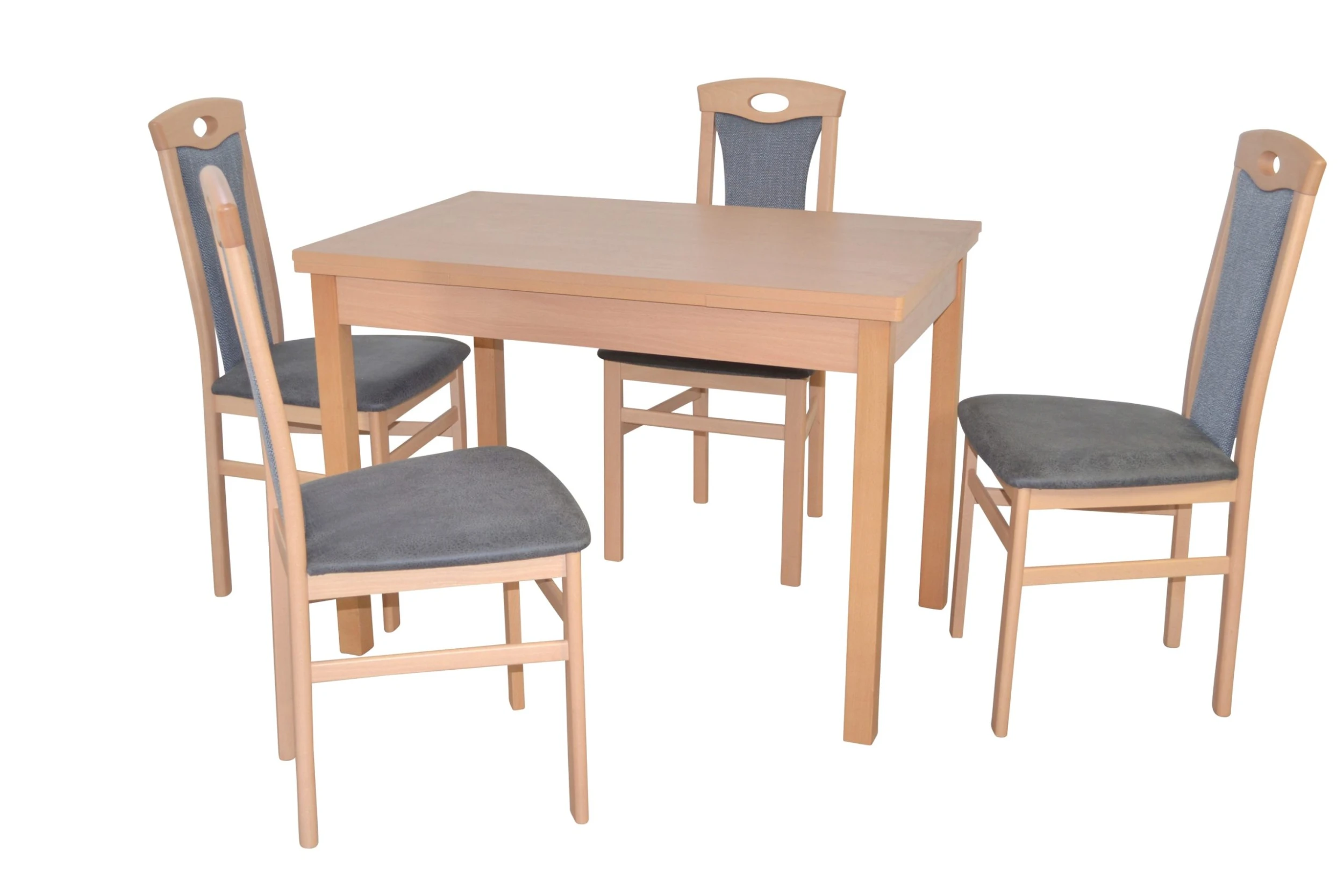 Möbel-direkt Essgruppe (5teilig) Sandra 5 In Anthrazit