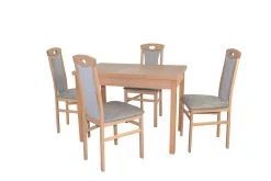 Möbel-direkt Essgruppe (5teilig) Sandra 5 In Hellgrau