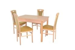 Möbel-direkt Essgruppe (5teilig) Sandra 5 In Ocker