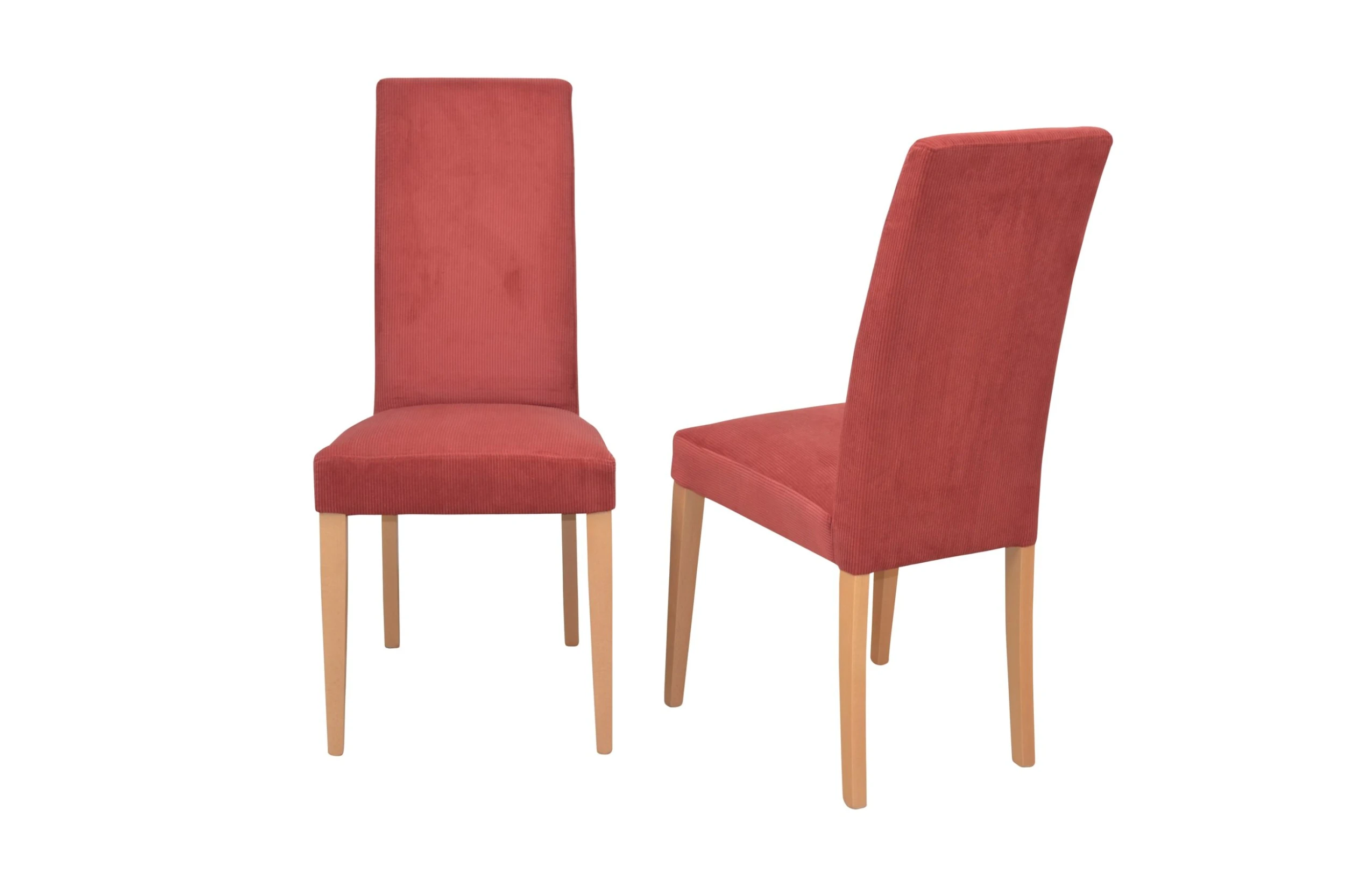 Möbel-direkt Esszimmerstuhl (2Stück) Stella In Rot