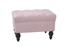 Möbel-direkt Polsterhocker "Arian" In Rosefarben