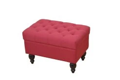 Möbel-direkt Polsterhocker "Arian" In Rot