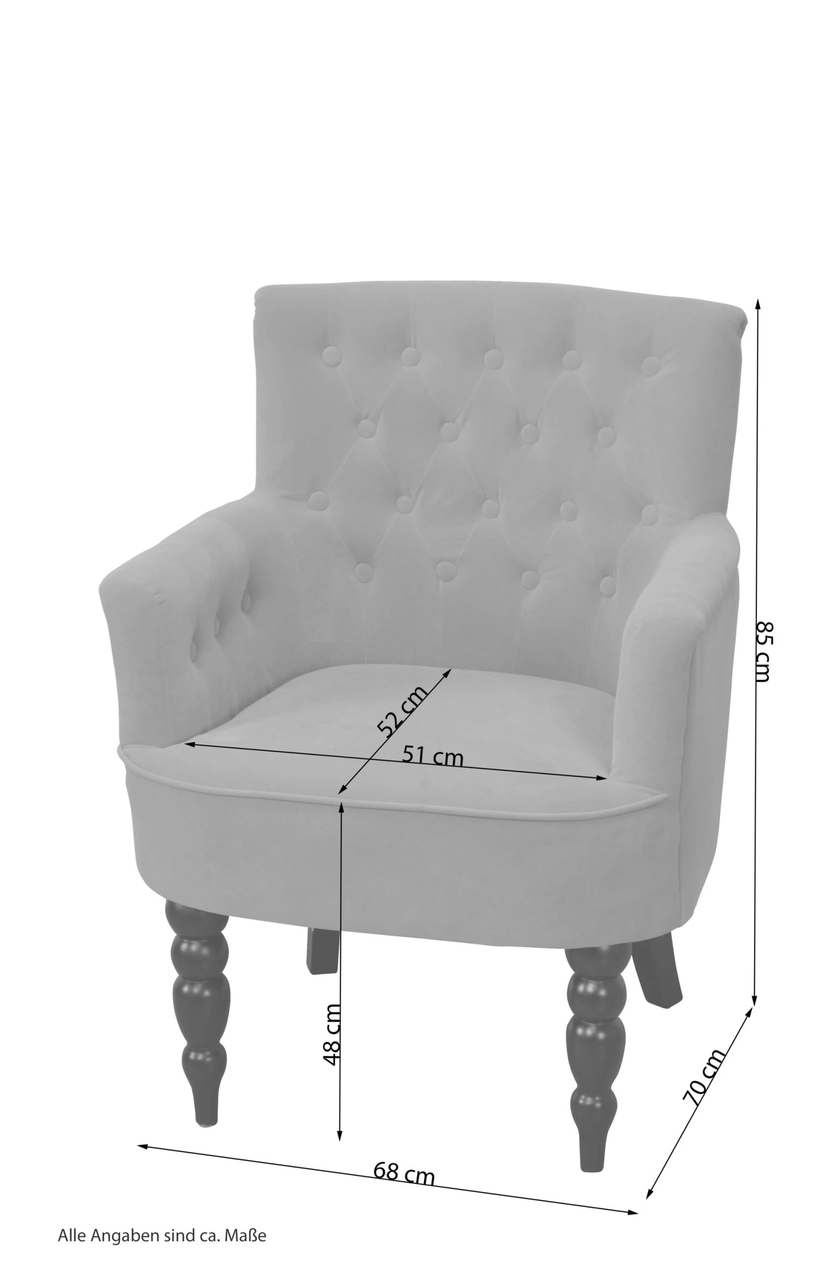 Möbel-direkt Polstersessel "Birk" In Grün - Image 2