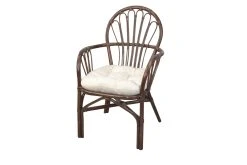 Möbel-direkt Rattansessel Mit Kissen Conny In Braun