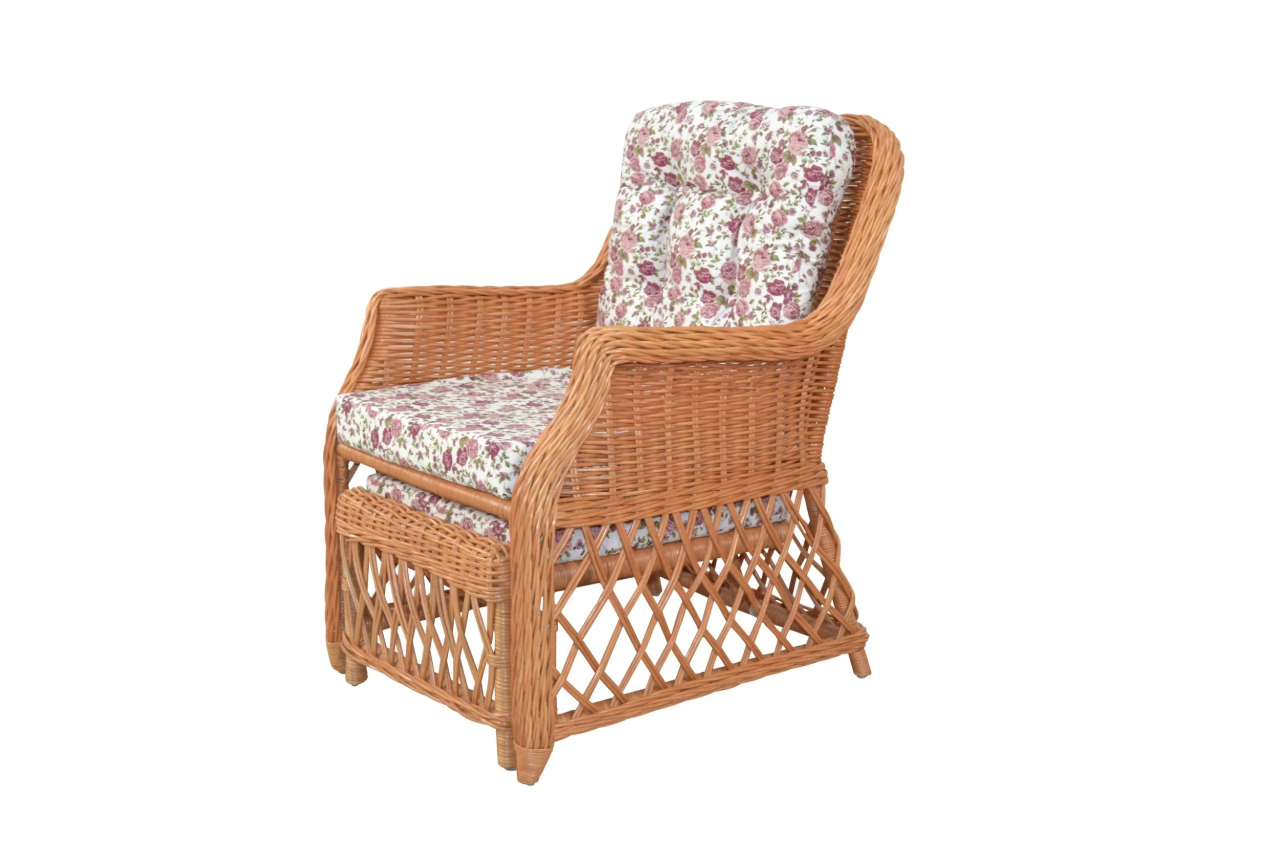 Möbel-direkt Rattansessel Mit Kissen Donald In Braun